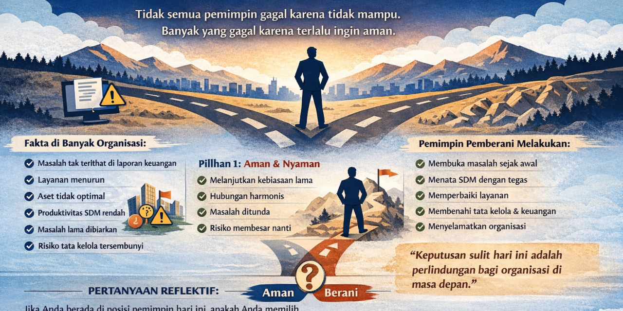 Pemimpin Pemberani di Tengah Risiko.