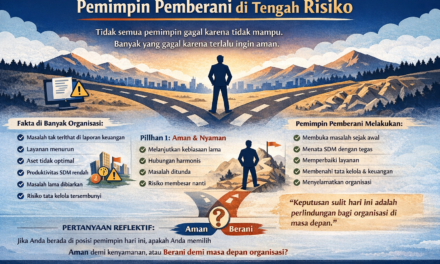 Pemimpin Pemberani di Tengah Risiko.