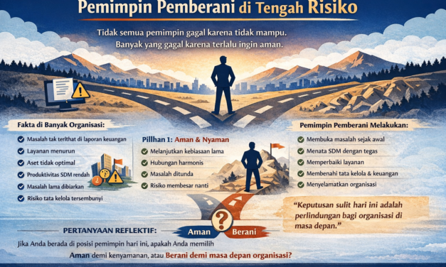 Pemimpin Pemberani di Tengah Risiko.