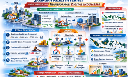 Jaringan Akses Internet untuk Mendukung Transformasi Digital Indonesia